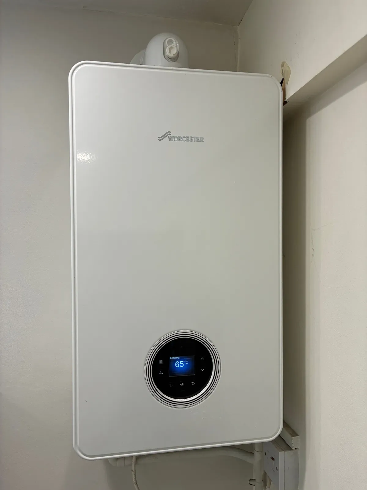 New Worcester combi boiler fitted and commissioned