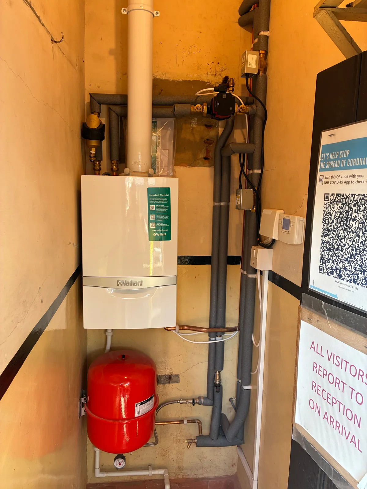 New Heating System at Truelove Funeral Directors, Sutton